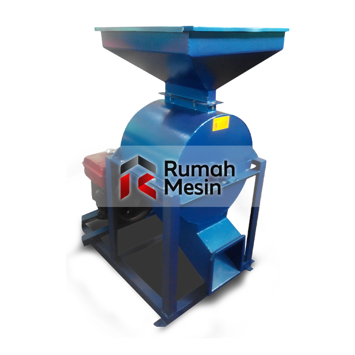 Produk serbuk halus dari hammer mill