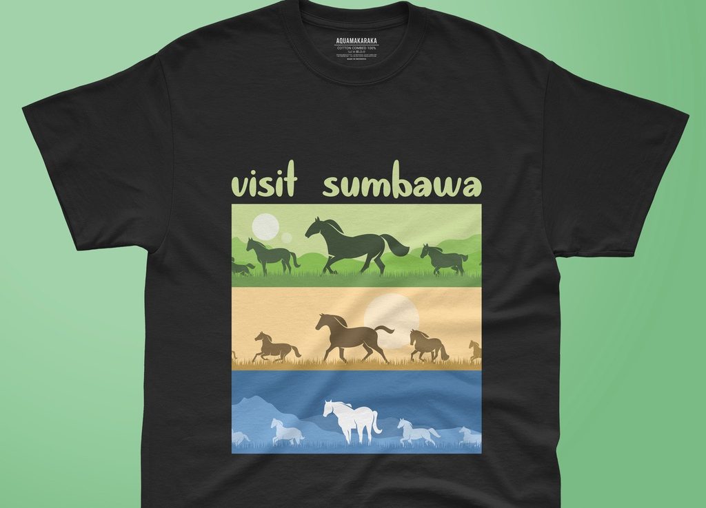 T-shirt Sablon Sumbawa