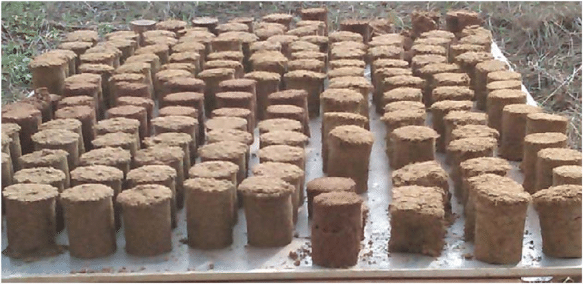 Making sustainable rice briquettes