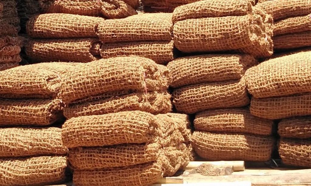 inovasi hijau cocomesh dari sabut kelapa lokal