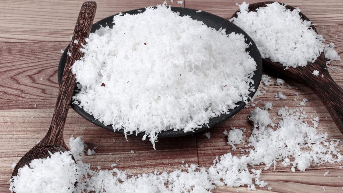 Menyimpan Kelapa Parut Segar