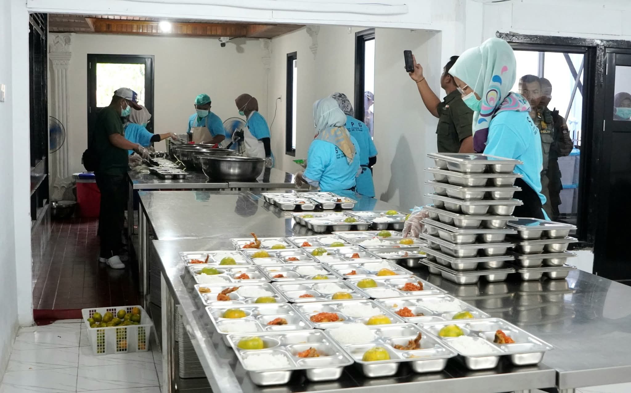 proses persiapan dapur mbg