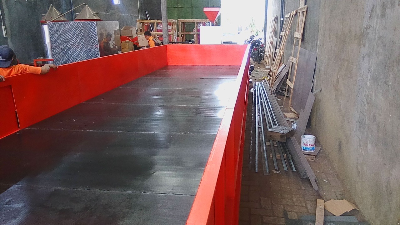 mesin pengering biji-bijian