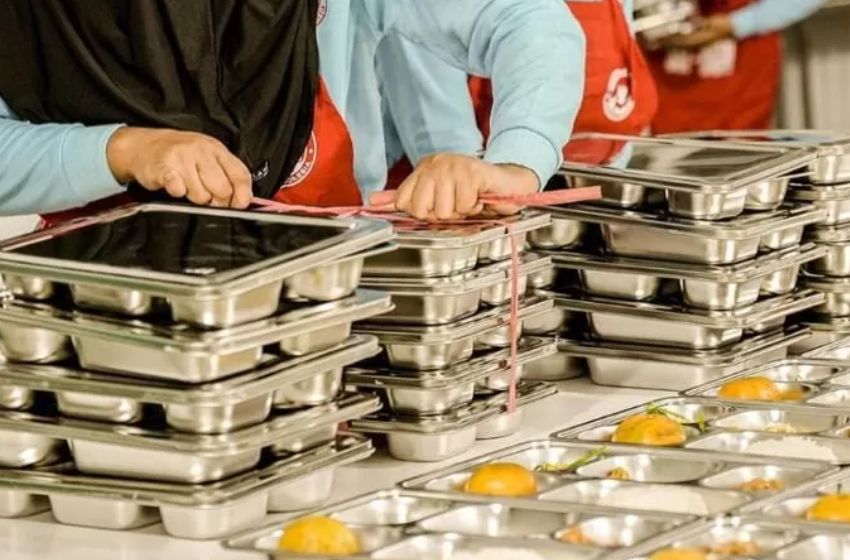 proses packaging dapur mbg