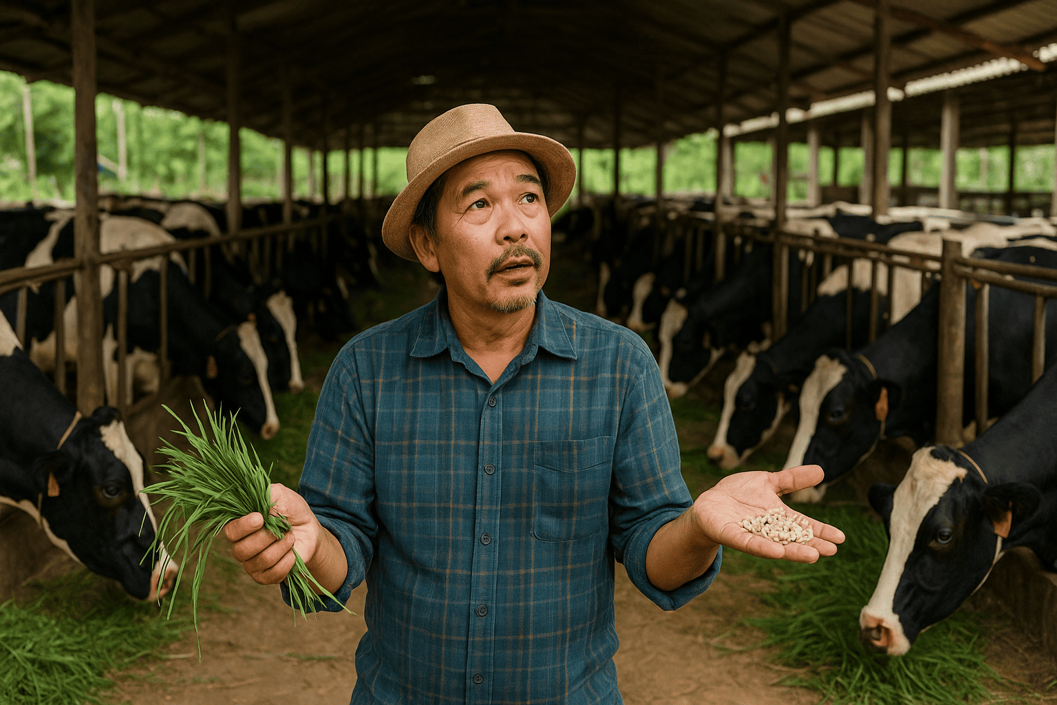 perawatan lahan hijauan ternak