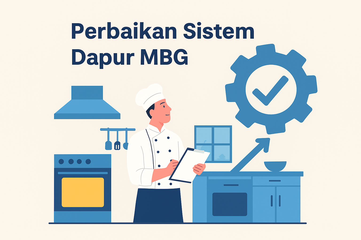 Perbaikan sistem dapur MBG