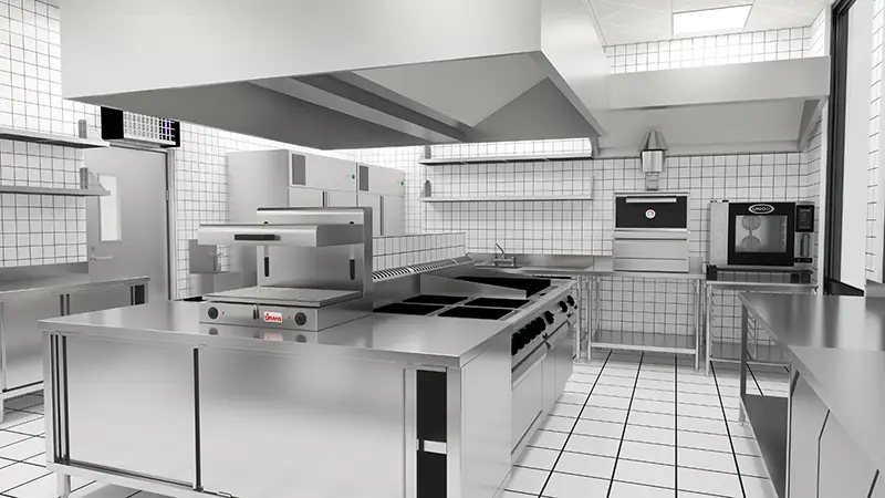 dapur sekolah ala industri