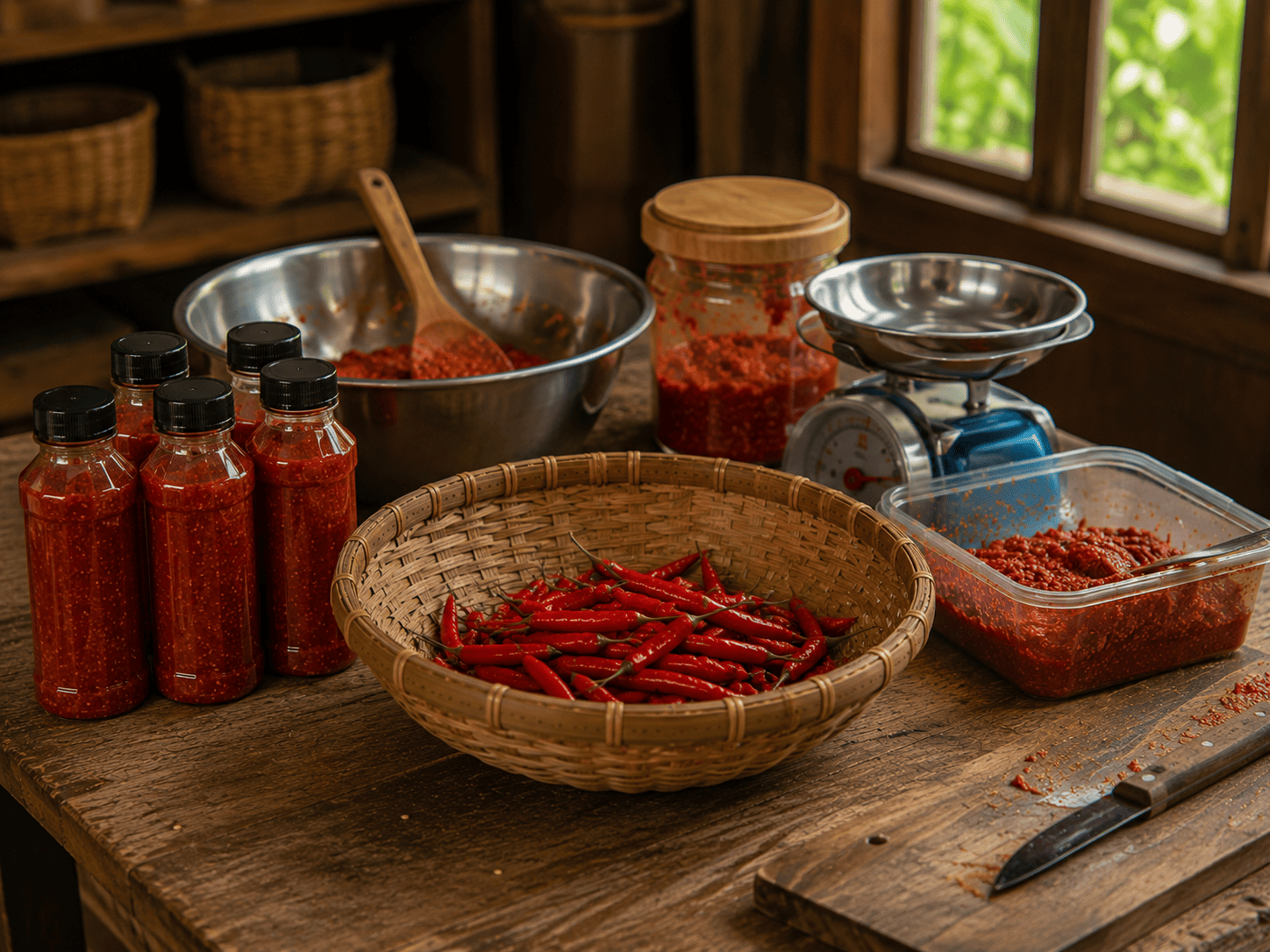 hambatan produksi sambal kemasan